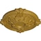 Ekena Millwork Hamilton Ceiling Medallion (Fits Canopies up to 3 3/4"), 17 3/8"OD x 1 3/4"P, Pharaohs Gold CM17HAPGS - alternate 3